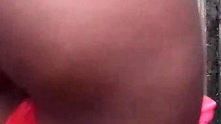 Teasing You Outdoors by Rubbing My Pussy and Having Leg Shaking Orgasm