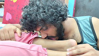 Hot Bedroom Night Dress Romantic Hot Fuck by Kerala Mallu Couples