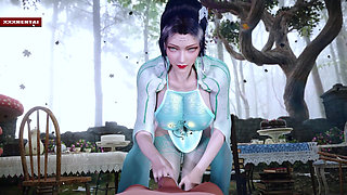 Queen Ultrahd Curves in the Matrix - 3D Animation