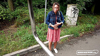 MikeBigDick - Girl Saved From Rain But Mike's Cock Had Different Plans