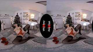 New Year - Big Tits Babe Solo - Vrextasy - Sexlikereal