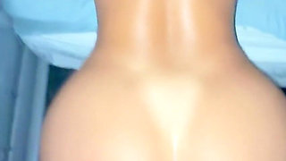 Service Girl, with Perfect Body Gets While Making the Bed