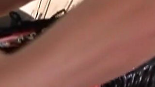 Pierced brunette screwed in her ass hole