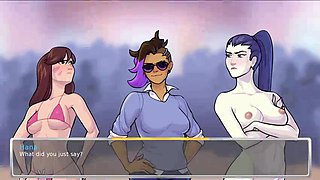 Academy 34 Overwatch Young  Naughty - Part 29 WidowMaker And DiVa Naked!!! By HentaiSexScenes