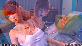 Anime babe Loveskysan69 with big boobs and a nice booty