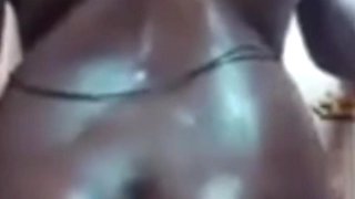 Cuck Loses Bet, Stranger Oils & Massages My Big Black Ass Before Ravaging Me! - Hotwifeplayx