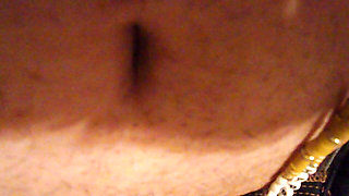 Wet belly button