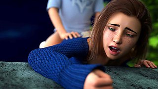 Virgin Stepsister Tries Anal Sex for the First Time - 3D Hentai Animated Porn - Milfy City