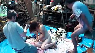 pregnant japanese girl fucked by homeless dude