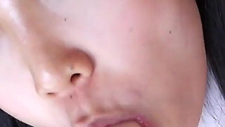 Hot Asian Maid Gets Fucked in All Her Holes