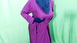 Indian beautiful hijabi muslim couple thirsty for fuck