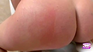 He Cum In Her Pussy And She Put Her Fingers Deep Inside To Try Some
