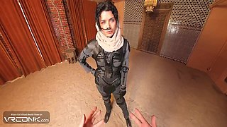 Harley Haze, Vr Porn And Jay Romero - Brunette Chani In Uniform Rides Atreides Huge Cock In Dune Cosplay Parody Pt.3 6 Min