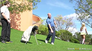 Golf Lesson With Cameron Dee, Keiran Lee - Brazzers
