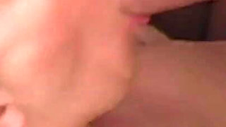 Blonde babe smashed from a big cock