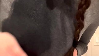 Chubby Brunette Big Boobs Dildo Masturbation