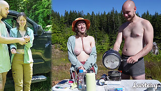 He ties me to the car and fucks me in the woods - Lustery