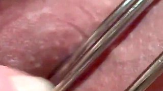 Chastity Belt First Time on His Dick and