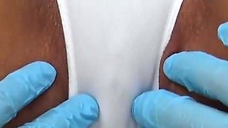 Diary of a Doctor Who Palpates Pussy Through Ultra-thin Panties