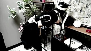Latex Black Forest Girl Part 3