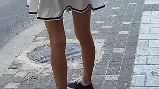 Pervert Approached Me at Bus Station... I Couldn’t Resist His Teasing