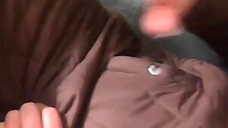 Milfycalla - a Lot of Pee, Golden Shower, Farting and Cum on My New Downjackets 178