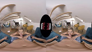 Mia Linz VR Porn: The Bro Spy Who Creampied Me - VirtualTaboo