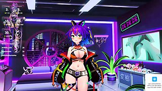 Lengthy haired Blonde hentai