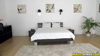 Reality kings - mikes flat - oliviagrace play with me
