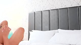 ShesNew Luna Lopez Splashing For The First Time