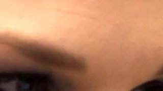 Wild blonde babe in awesome act