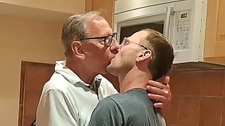 Jay Taylor whips out his big step daddy dick for horny boy to deep throat suck and enjoy