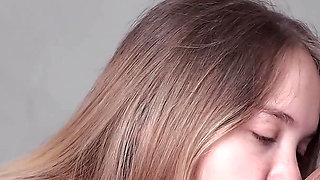 Horny After Party, She's Covered in Cum After Deepthroat Blowjob