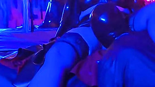 Femdom Pussylingus Slave Eva Latex BDSM Rubber Fetish Goddess Heels