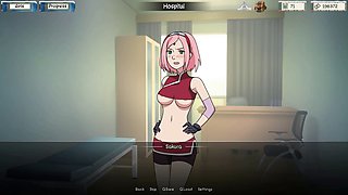 Cartoon fantasy with Hinata from Naruto gets steamy in this hentai scene