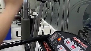 Big White Ass Fitness Rat Argentinian Gets Fucked in the Gym