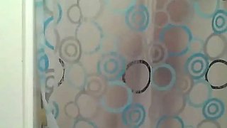 EXGF Amber in the Shower