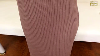 Pantyhose Heat. the Mature Wife’s Legs Whisper with Forbidden Desire. Part3