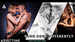 ADULT TIME MILF With MASSIVE Tits Tempts Stepson s Naive BFF With Ease