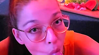 Summer Holiday Blowjob with Cum in Mouth