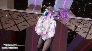 MMD Aespa - Supernova Akali Hot Kpop Dance League of Legends Uncensored Hentai