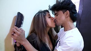 Indian Hot Boyfriend Fucks Girlfriend Hard - Full HD Hardcore Sex with Big Natural Tits and Cumshot