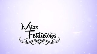 Femdom fetish mistresses fuck bdsm loser with strapon