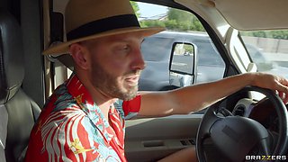 Step Family Summer Vacation: Part 1 With Cherie Deville, Damon Dice, Quinton James - Brazzers