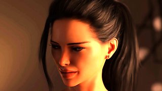 3D Animated Latina MILF With Big Tits Wants Blowjob And Cum