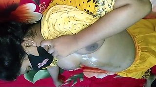 Desi Wife Big Boobs Fuck - Alvi Khan Cums on Her Tits