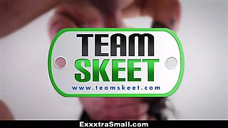 Exxxtrasmall - hot small girl (Anita Bellini) screwed in kitchen