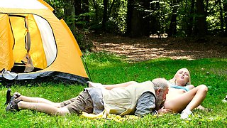 Cute blonde teen tight pussy hardcore massage fucking