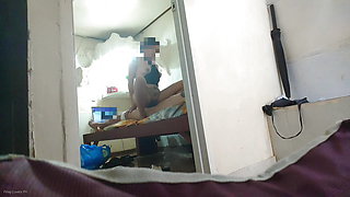 Indian Pinay Step Mom Caught me Jerking She inded Up Riding me Until i Cum inside her