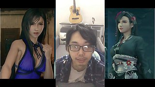 Three-dimensional Tifa from Final Fantasy gets steamy in this hentai